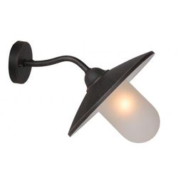 Lucide ARUBA - Wandlamp Buiten - Ø 30 cm - 1xE27 - IP44 - Roest bruin