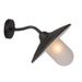 Lucide ARUBA - Wandlamp Buiten - Ø 30 cm - 1xE27 - IP44 - Roest bruin