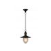 Lucide ARUBA - Hanglamp Buiten - Ø 25 cm - 1xE27 - IP44 - Zwart