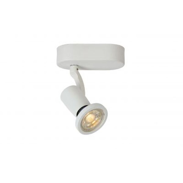 Lucide JASTER-LED - Plafondspot - LED - GU10 - 1x5W 2700K - Wit