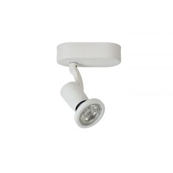 Lucide JASTER-LED - Plafondspot - LED - GU10 - 1x5W 2700K - Wit