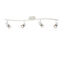 Lucide CARO-LED - Plafondspot - LED - GU10 - 4x5W 2700K - Wit