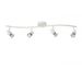 Lucide CARO-LED - Plafondspot - LED - GU10 - 4x5W 2700K - Wit