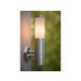 Lucide KIBO - Wandlamp Buiten - 1xE27 - IP44 - Mat chroom