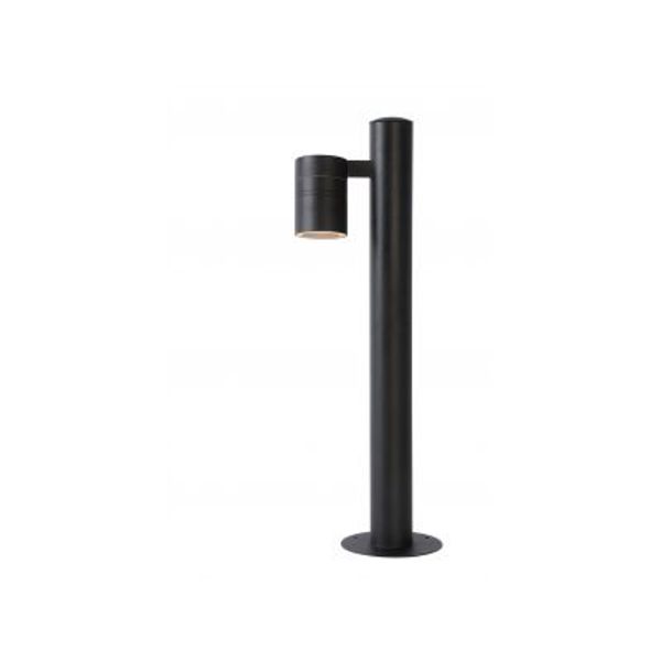 Lucide ARNE-LED - Sokkellamp Buiten - Ø 6,3 cm - LED - GU10 - 1x5W 2700K - IP44 - Zwart