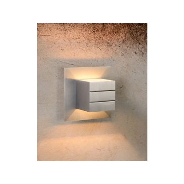 Lucide BOK - Wandlamp - 1xG9 - Mat chroom