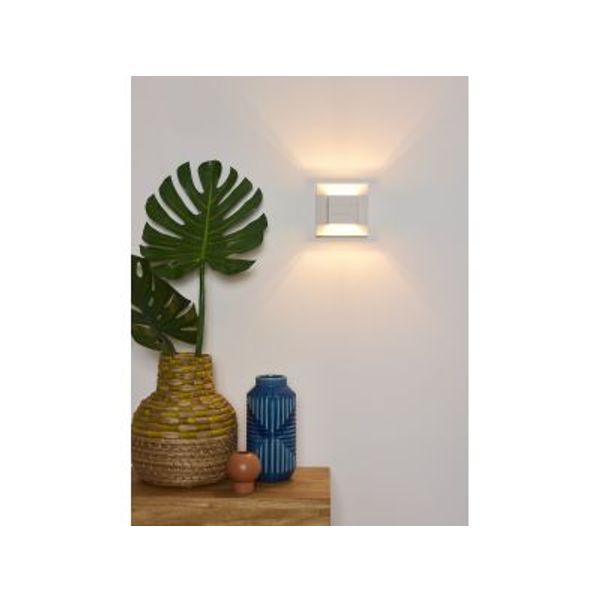 Lucide BOK - Wandlamp - 1xG9 - Wit