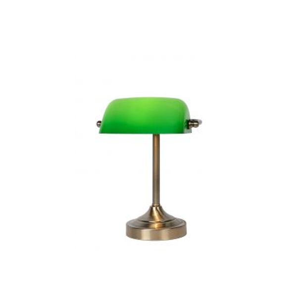 Lucide BANKER - Bureaulamp - 1xE14 - Brons