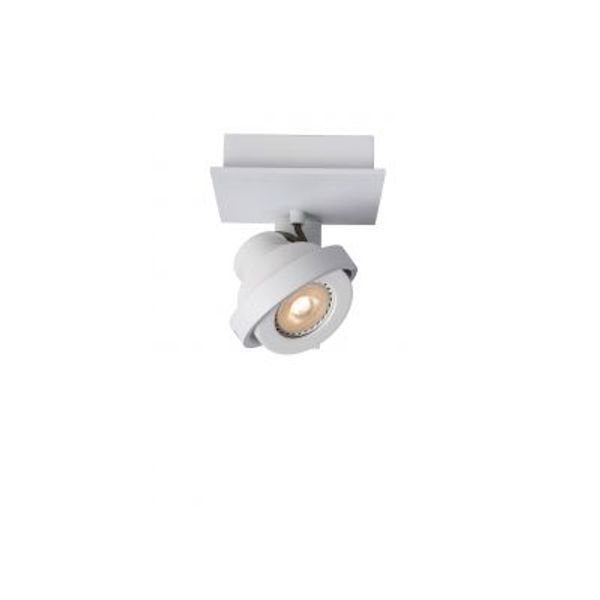 Lucide LANDA - Plafondspot - LED Dim to warm - GU10 - 1x5W 2200K/3000K - Wit