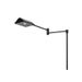 Lucide NUVOLA - Leeslamp - Ø 20 cm - LED Dimb. - 1x9W 3000K - Zwart