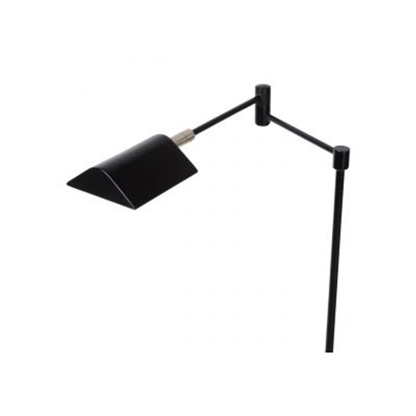 Lucide NUVOLA - Leeslamp - Ø 20 cm - LED Dimb. - 1x9W 3000K - Zwart