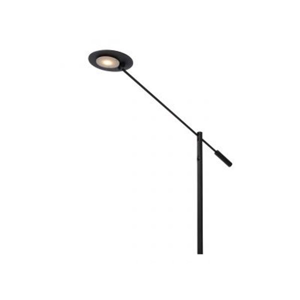 Lucide ANSELMO - Leeslamp - Ø 25 cm - LED Dimb. - 1x9W 3000K - Zwart