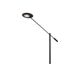 Lucide ANSELMO - Leeslamp - Ø 25 cm - LED Dimb. - 1x9W 3000K - Zwart