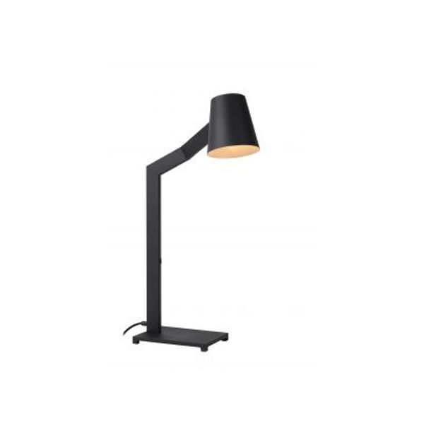 Lucide MIZUKO - Bureaulamp - 1xE14 - Zwart