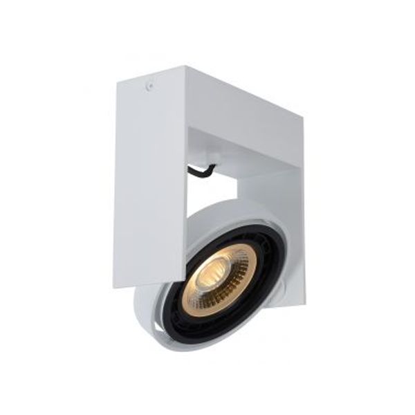 Lucide GRIFFON - Plafondspot - LED Dim to warm - GU10 - 1x12W 2200K/3000K - Wit