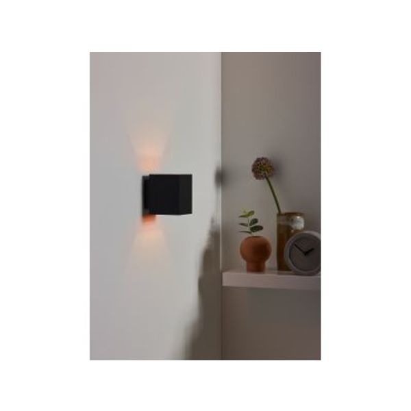 Lucide XERA - Wandlamp - 1xG9 - Zwart