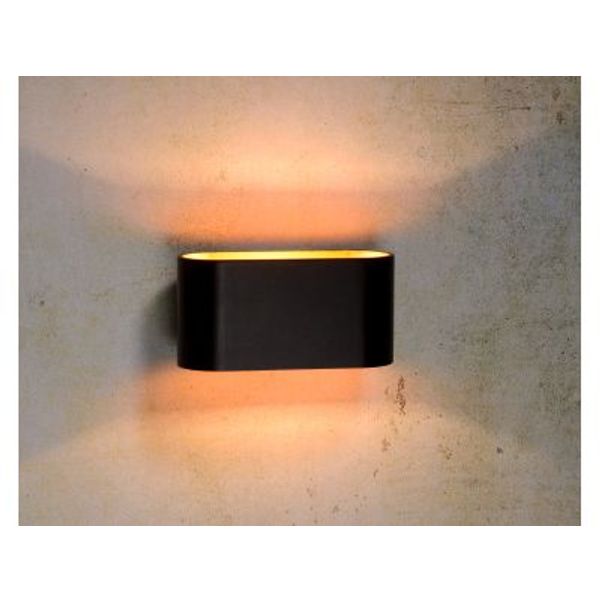 Lucide XERA - Wandlamp - 1xG9 - Zwart