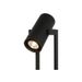 Lucide DOME - Vloerlamp - LED Dimb. - GU10 - 2x12W 3000K - Zwart