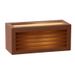 Lucide DIMO - Wandlamp Buiten - 1xE27 - IP54 - Roest bruin