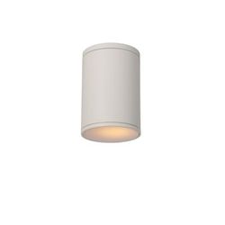 Lucide TUBIX - Plafondspot Buiten - Ø 10,8 cm - 1xE27 - IP54 - Wit