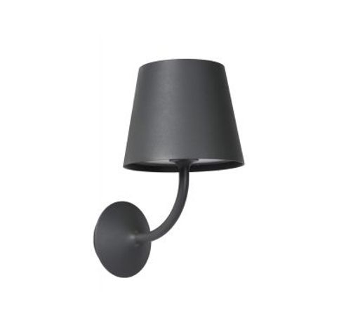 JUSTIN - Wandlamp Buiten - LED - 1x7W 3000K - IP65 - Zwart  Lucide