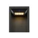 Lucide TENSO SOLAR - Wandlamp Buiten - LED - 1x2,2W 3000K - IP54 - Antraciet