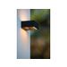 Lucide GOA - Wandlamp Buiten - LED - 1x6W 3000K - IP54 - Antraciet