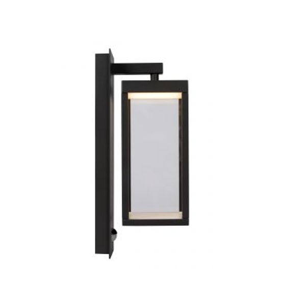 Lucide CLAIRETTE - Wandlamp Buiten - LED - 1x15W 3000K - IP54 - Antraciet