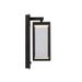 Lucide CLAIRETTE - Wandlamp Buiten - LED - 1x15W 3000K - IP54 - Antraciet