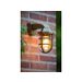 Lucide LEWIS - Wandlamp Buiten - 1xE27 - IP44 - Mat Goud / Messing