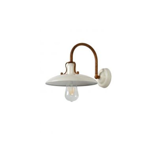 Lucide RÖMER - Wandlamp - Ø 24 cm - 1xE27 - Beige