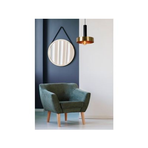 Lucide GIADA - Hanglamp - Ø 30 cm - 1xE27 - Mat Goud / Messing