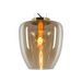 Lucide FLORIEN - Hanglamp - Ø 28 cm - 1xE27 - Amber