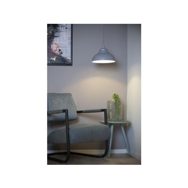 Lucide ISLA - Hanglamp - Ø 29 cm - 1xE14 - Grijs