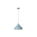 Lucide ISLA - Hanglamp - Ø 29 cm - 1xE14 - Pastel blauw