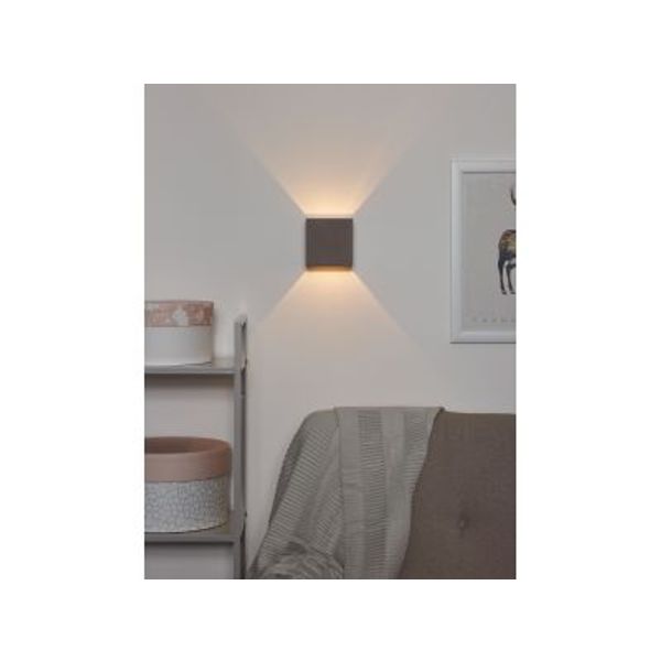 Lucide GIPSY - Wandlamp - 1xG9 - Taupe