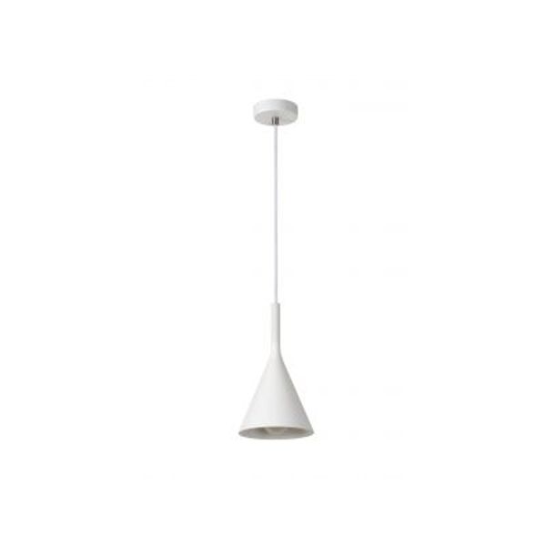 Lucide GIPSY - Hanglamp - Ø 16,5 cm - 1xE27 - Wit