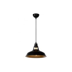 Lucide BRASSY-BIS - Hanglamp - Ø 31 cm - 1xE27 - Zwart