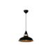 Lucide BRASSY-BIS - Hanglamp - Ø 31 cm - 1xE27 - Zwart