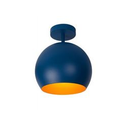 Lucide BINK - Plafonnière - Ø 25 cm - 1xE27 - Blauw