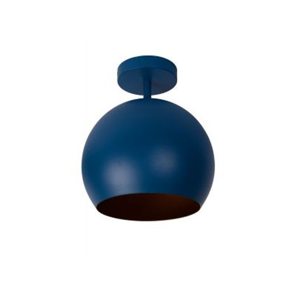 Lucide BINK - Plafonnière - Ø 25 cm - 1xE27 - Blauw