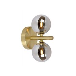 Lucide TYCHO - Wandlamp - 2xG9 - Mat Goud / Messing