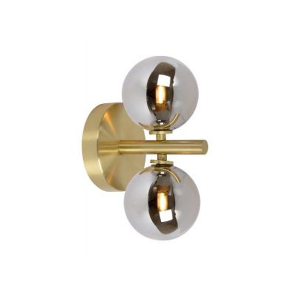 Lucide TYCHO - Wandlamp - 2xG9 - Mat Goud / Messing