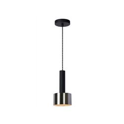 Lucide TEUN - Hanglamp - Ø 13 cm - 1xE27 - Zwart