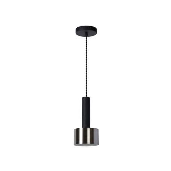 Lucide TEUN - Hanglamp - Ø 13 cm - 1xE27 - Zwart