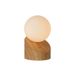 Lucide LEN - Tafellamp - Ø 10 cm - 1xG9 - Licht hout