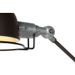 Lucide HONORE - Bureaulamp - 1xE14 - Roest bruin