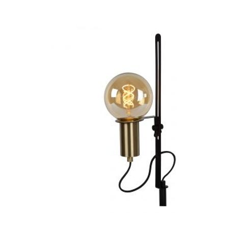 MALCOLM - Vloerlamp - 1xE27 - Zwart  Lucide