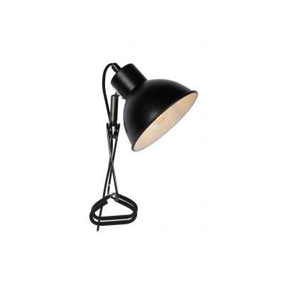 MOYS - Klemlamp - 1xE27 - Zwart  Lucide