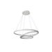 Lucide TRINITI - Hanglamp - Ø 80 cm - LED Dimb. - 3000K - Wit